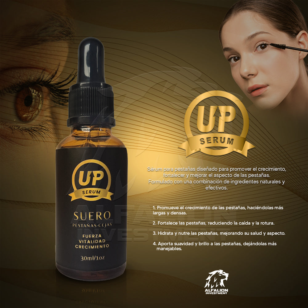 Serum UP  CRECIMIENTO DE PESTAÑAS Y CEJAS