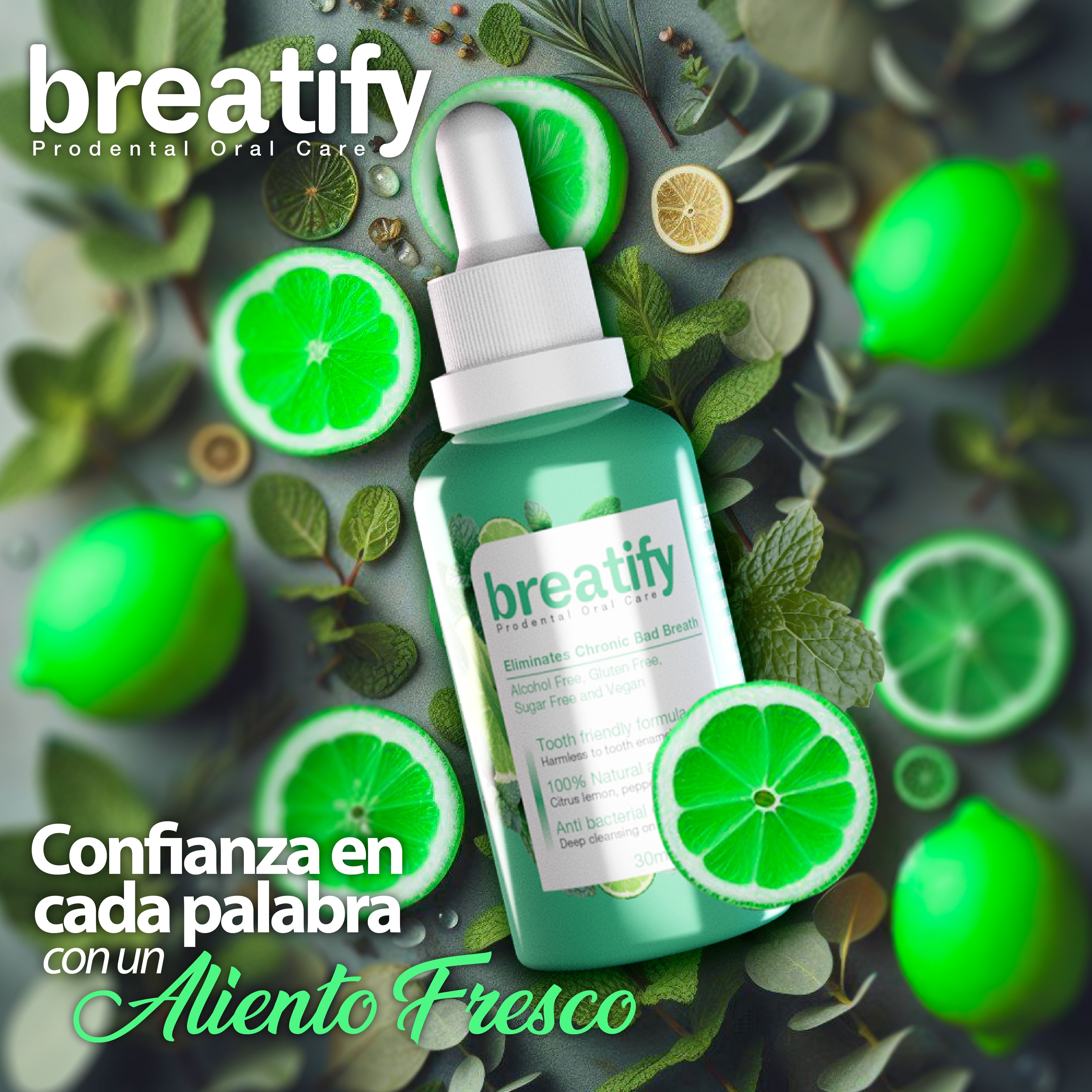 BREATIFY  eliminador del mal aliento